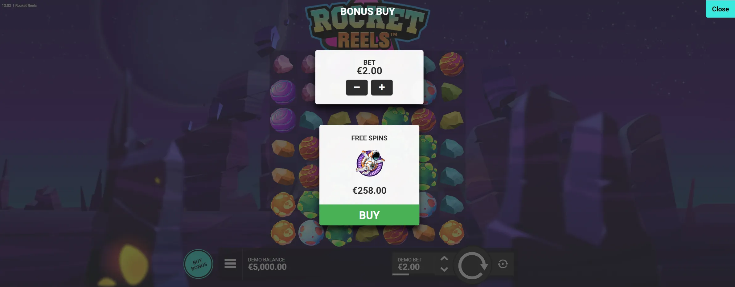 Bonus Buy Feature