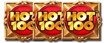 Three Hot 100 symbols from the Supreme Zeus Game Info