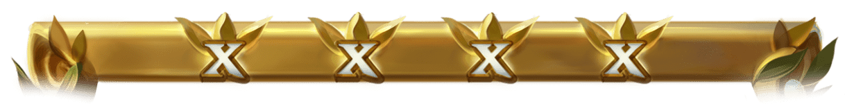 Supreme Zeus Coin Bar example with five reel totals