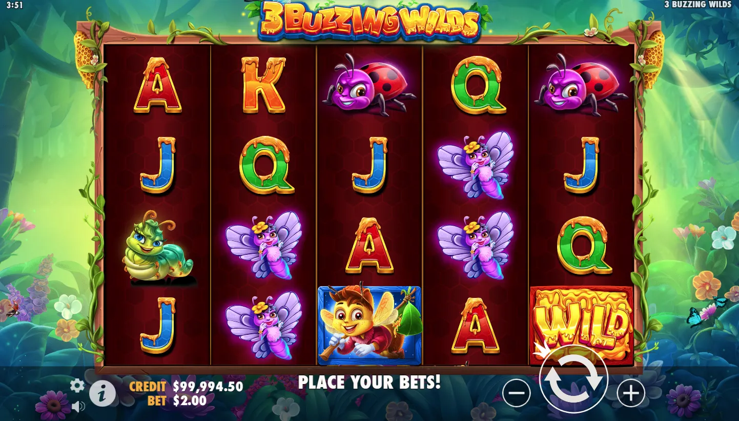 3 Buzzing Wilds screenshot 1