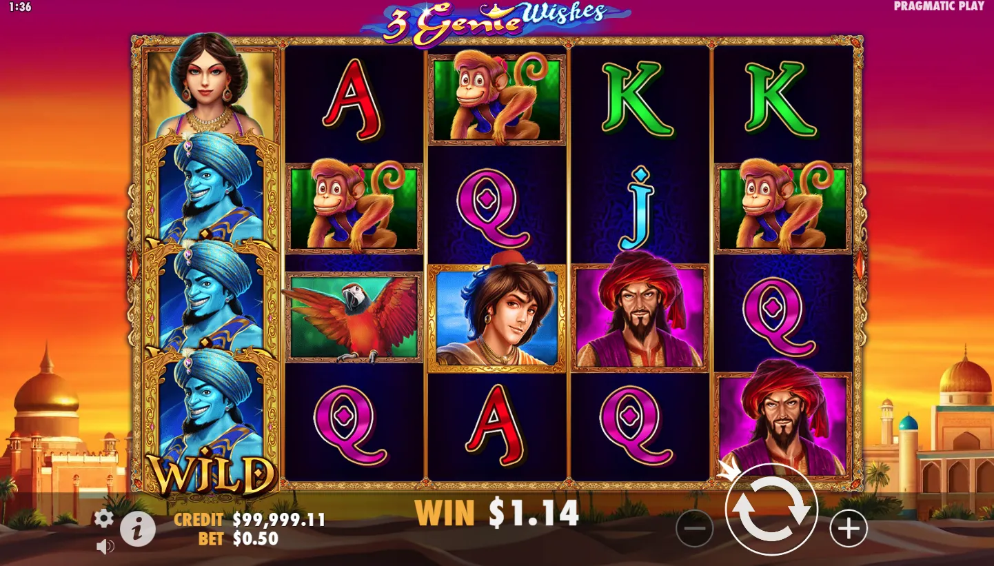 3 Genie Wishes screenshot 5