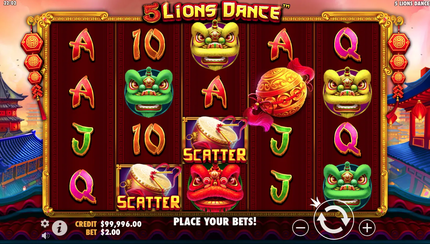 5 Lions Dance screenshot 1
