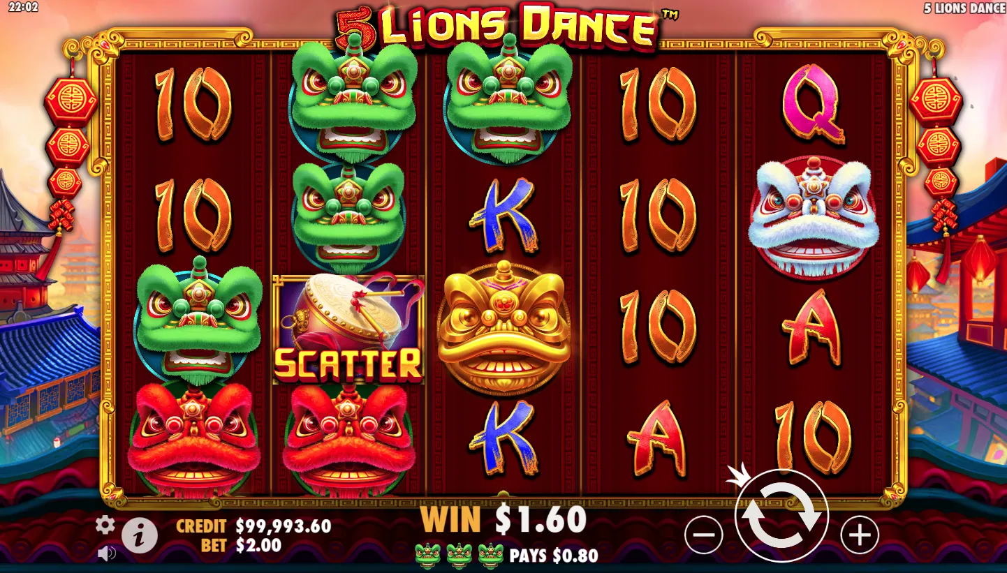5 Lions Dance screenshot 2