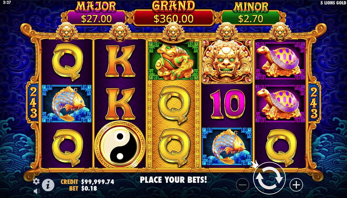 5 Lions Gold screenshot 4