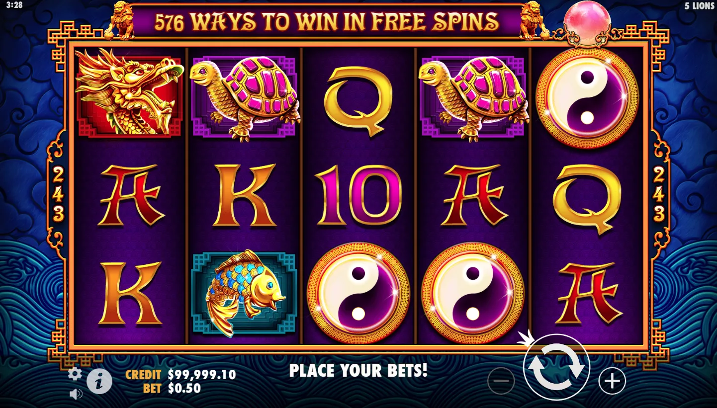 5 Lions screenshot 1