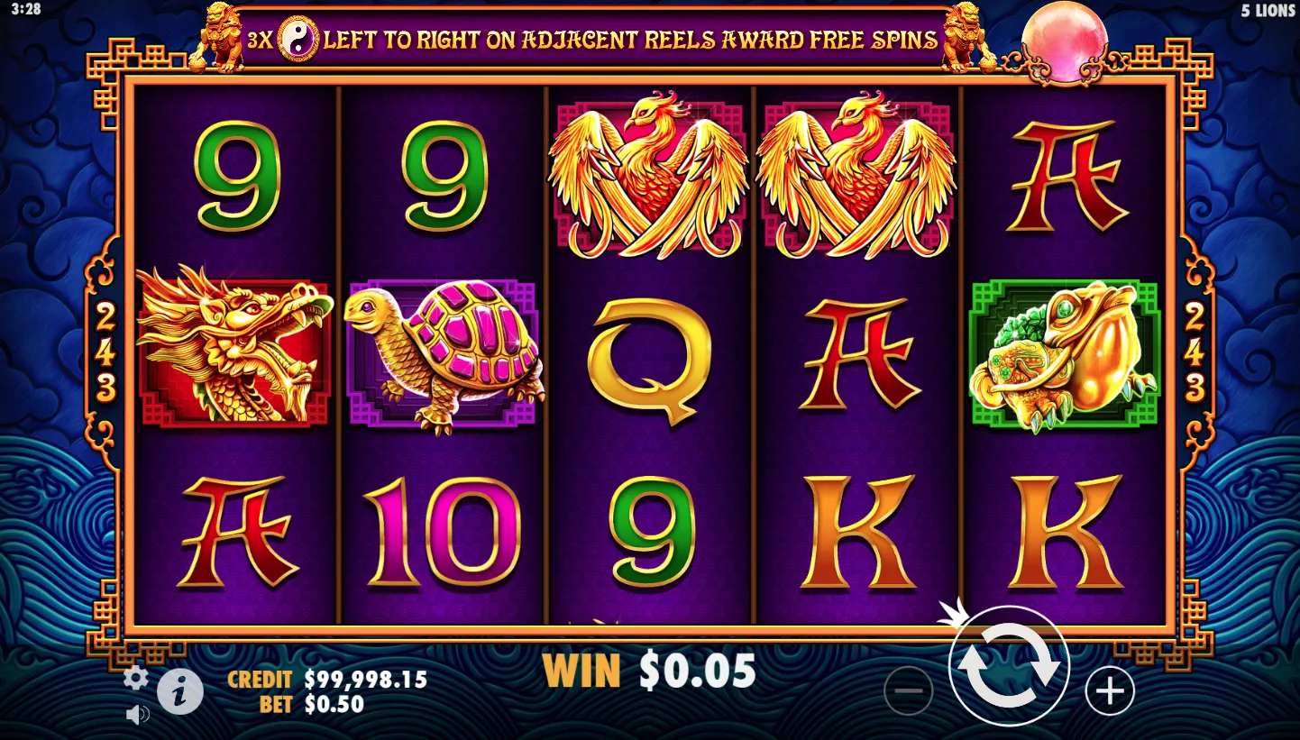 5 Lions screenshot 2