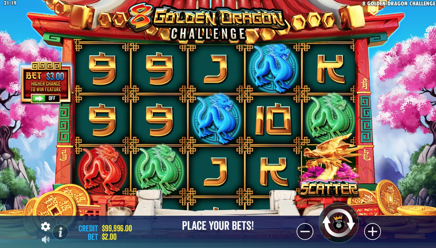 8 Golden Dragon Challenge screenshot 1