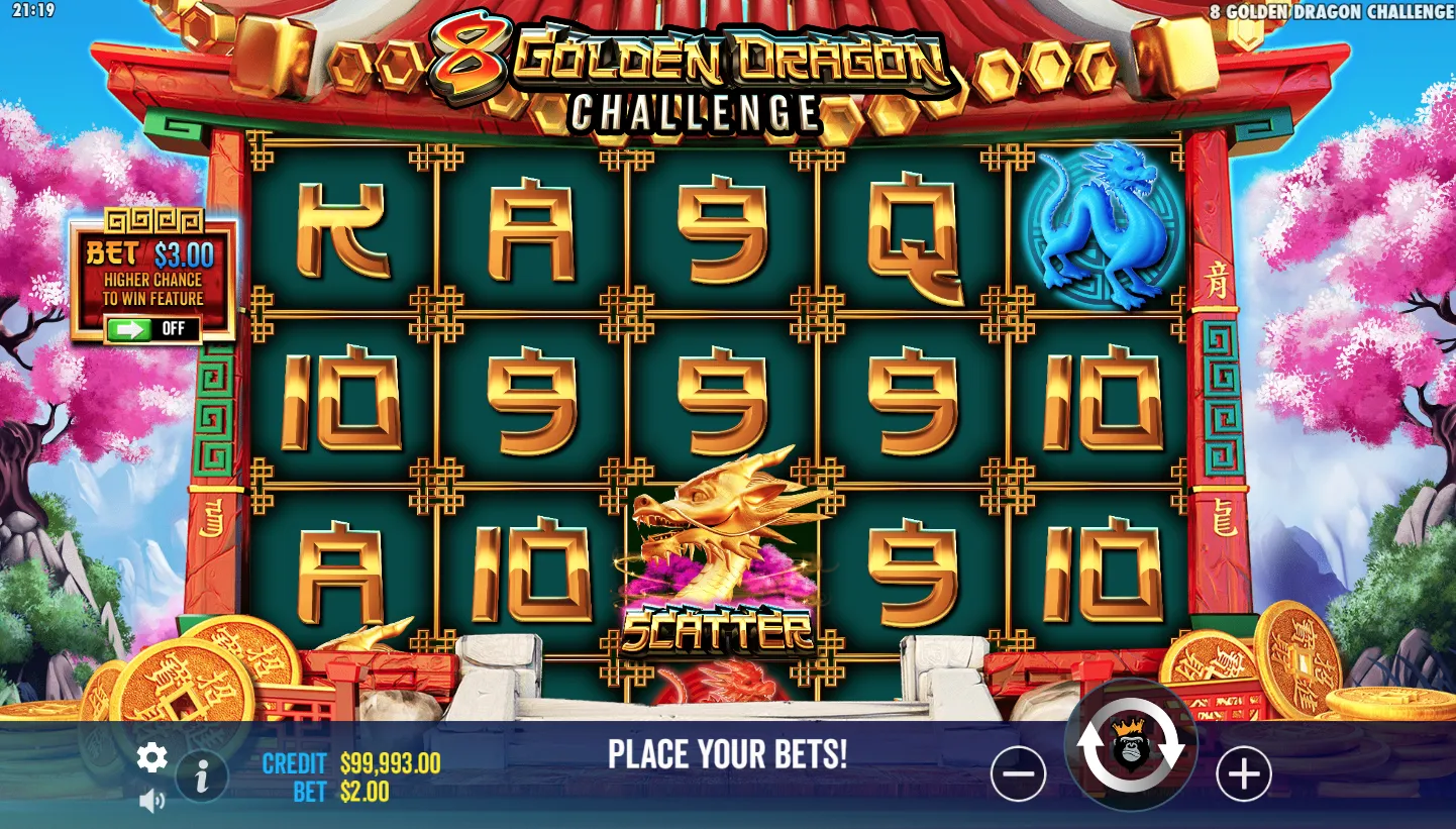 8 Golden Dragon Challenge screenshot 2