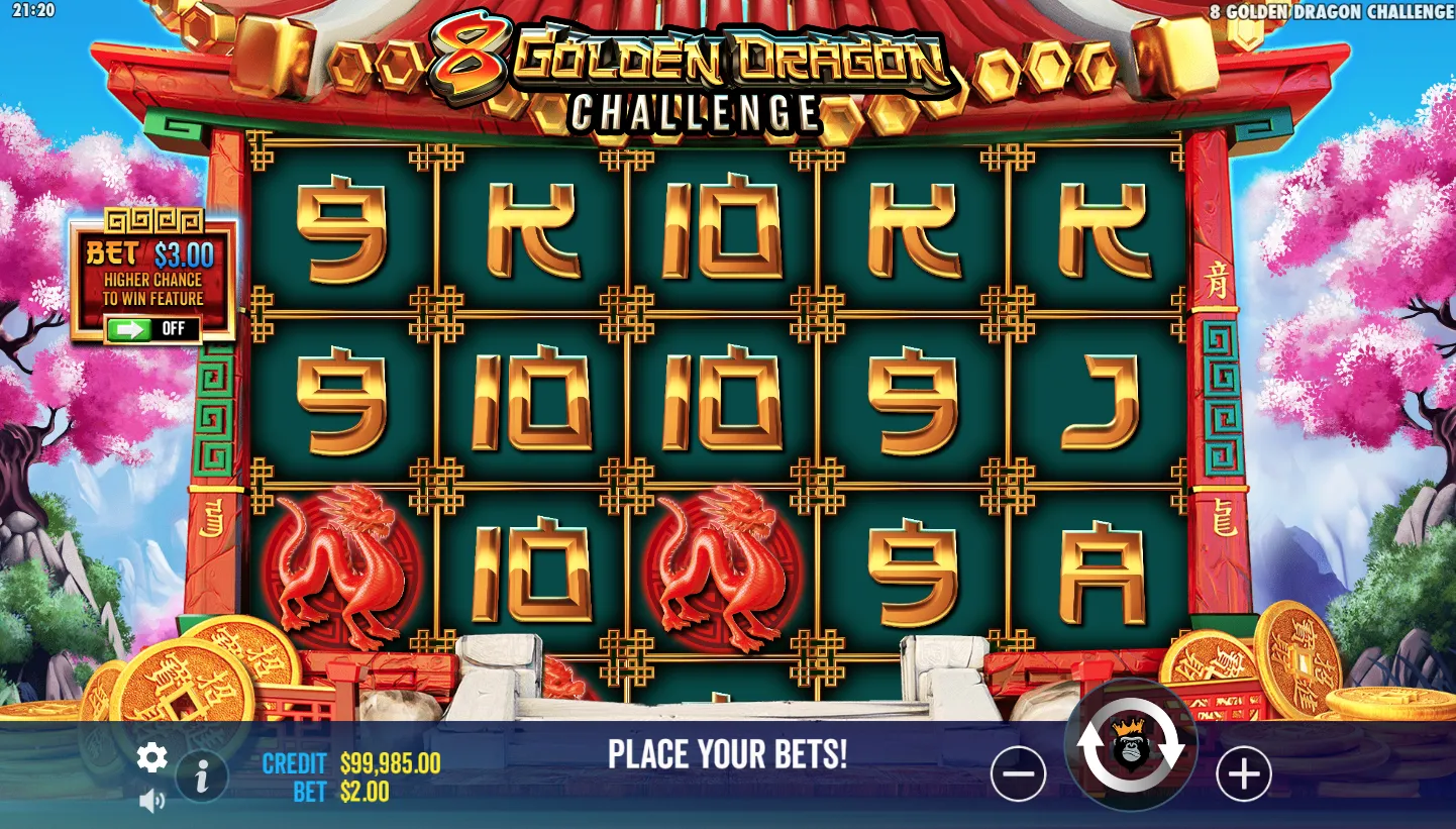 8 Golden Dragon Challenge screenshot 4