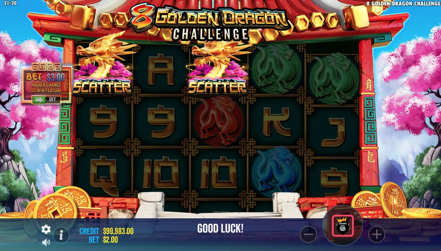 8 Golden Dragon Challenge screenshot 5
