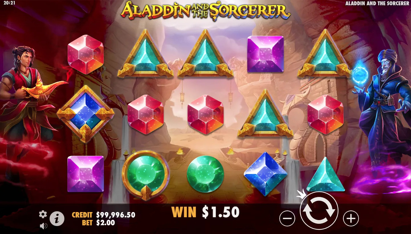 Aladdin and the Sorcerer screenshot 1