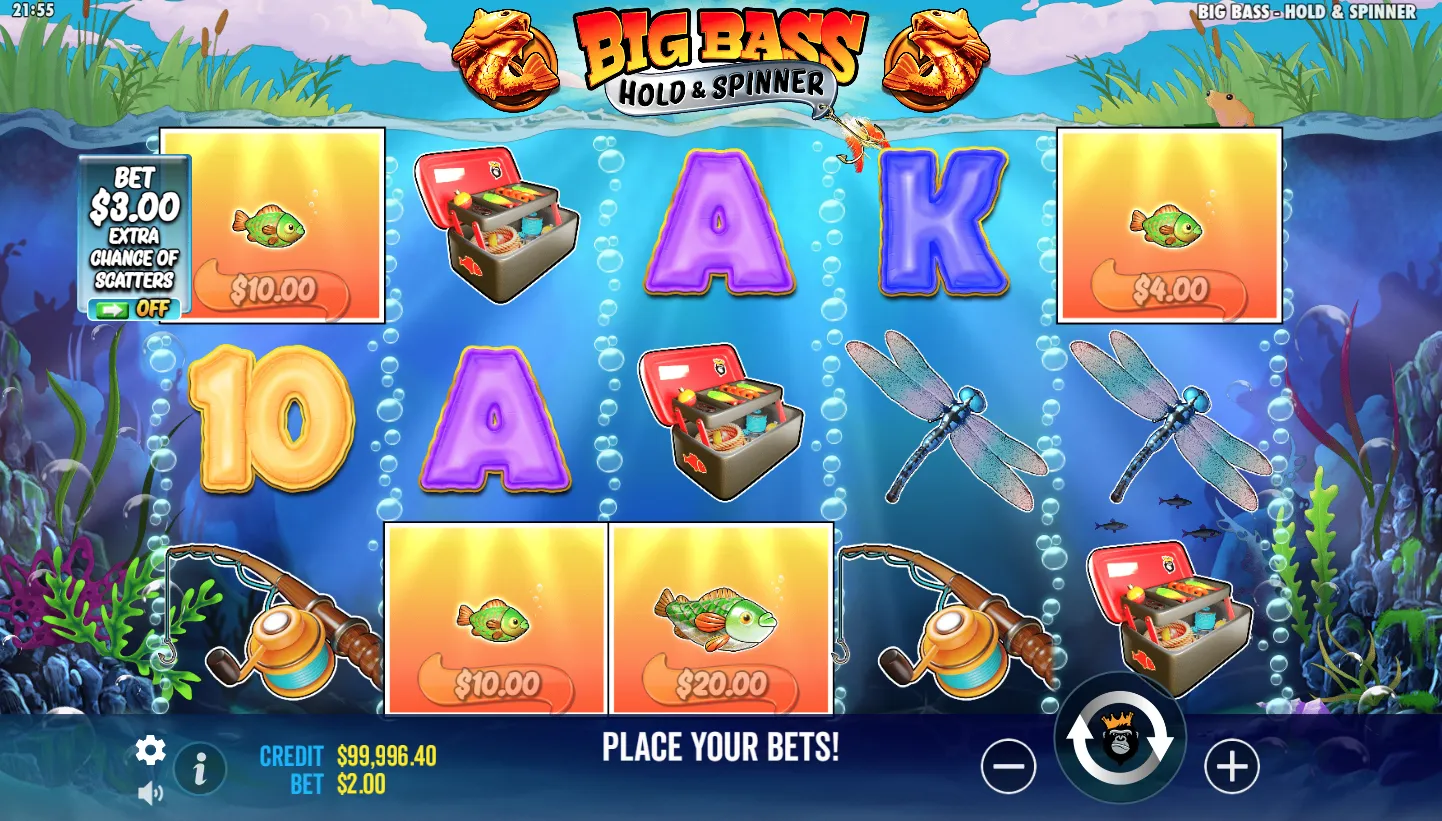 Big Bass Bonanza Hold and Spinner screenshot 1