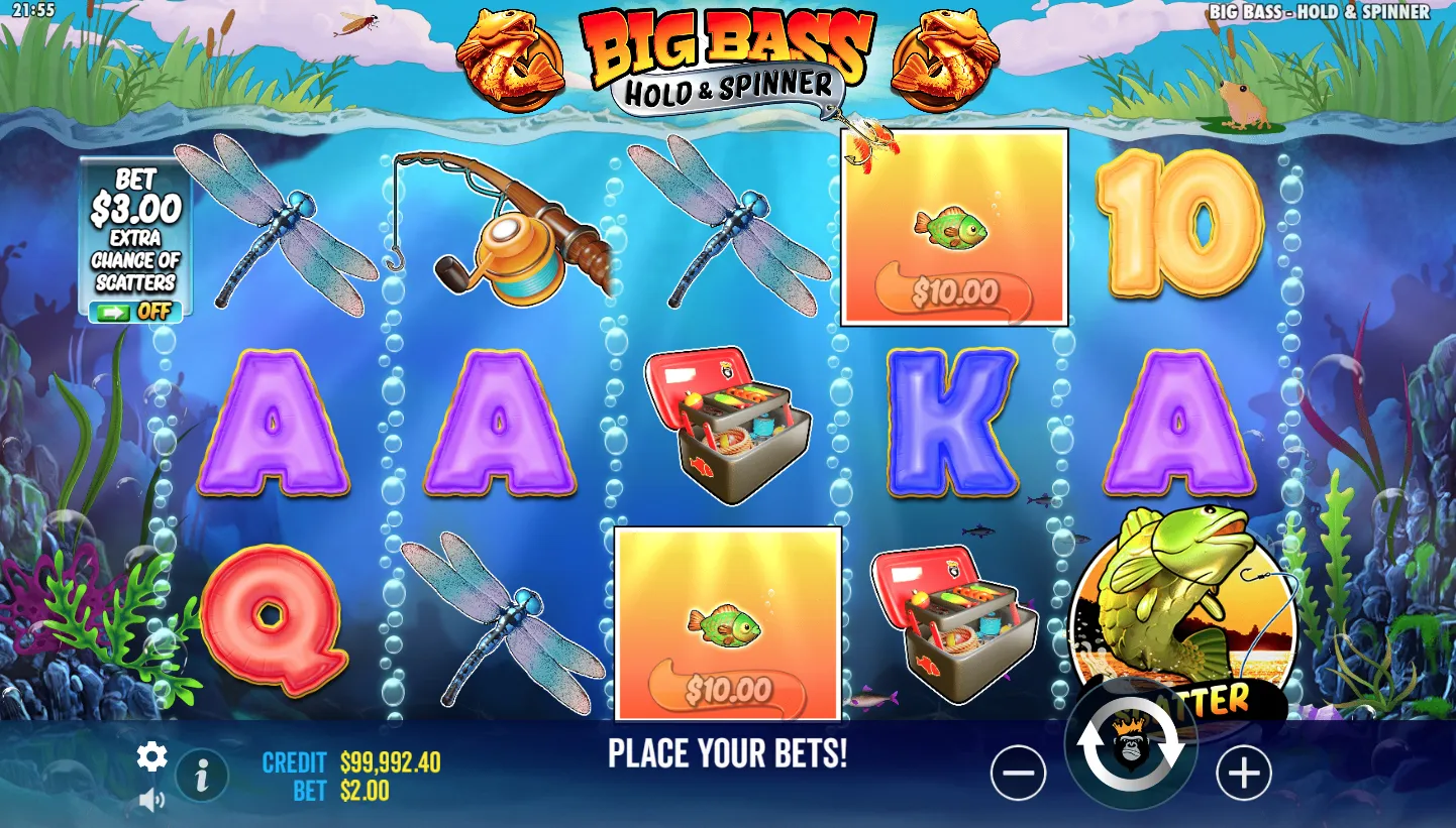 Big Bass Bonanza Hold and Spinner screenshot 2