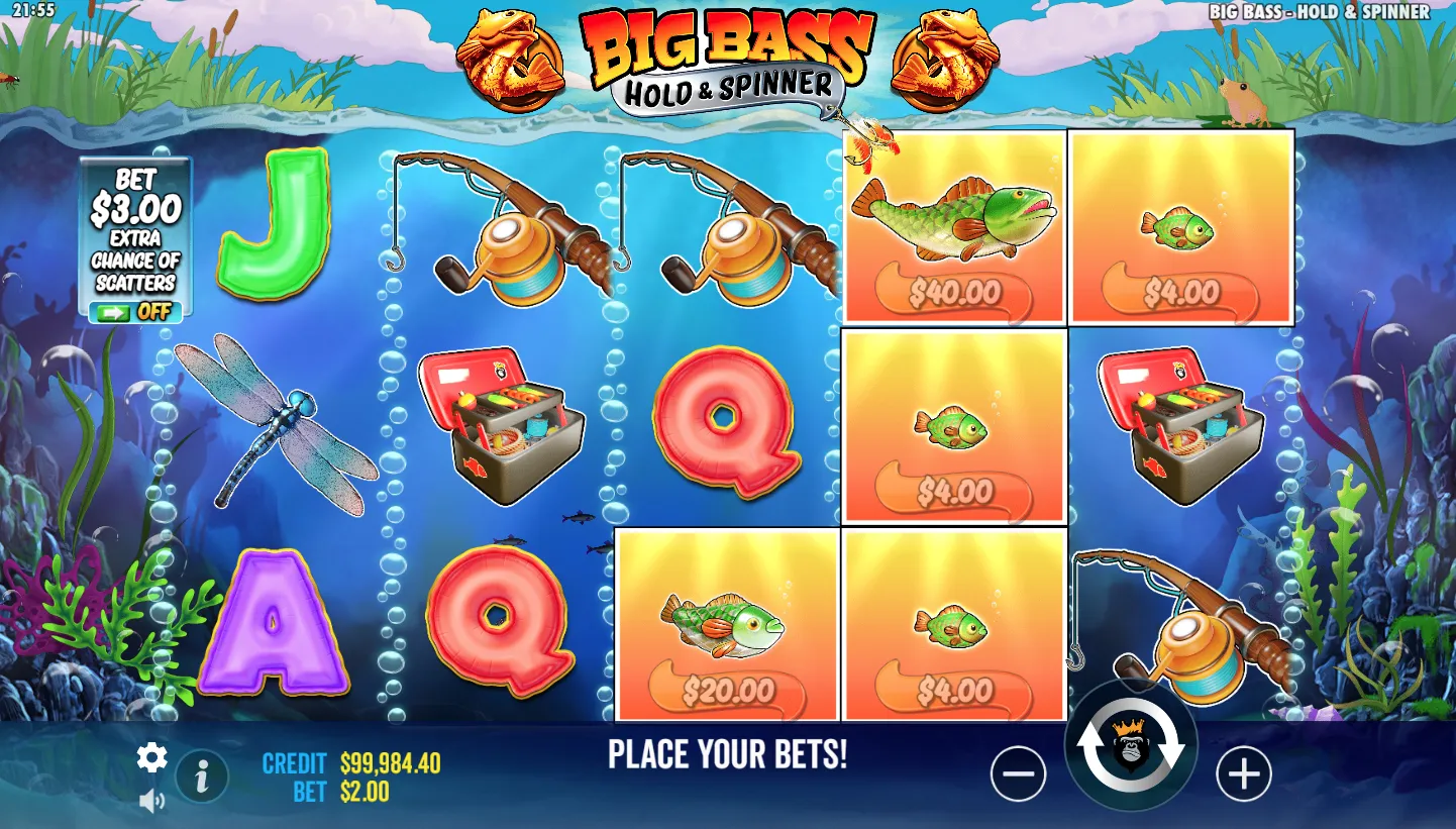 Big Bass Bonanza Hold and Spinner screenshot 4