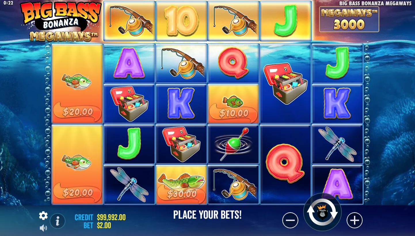 Big Bass Bonanza Megaways screenshot 2