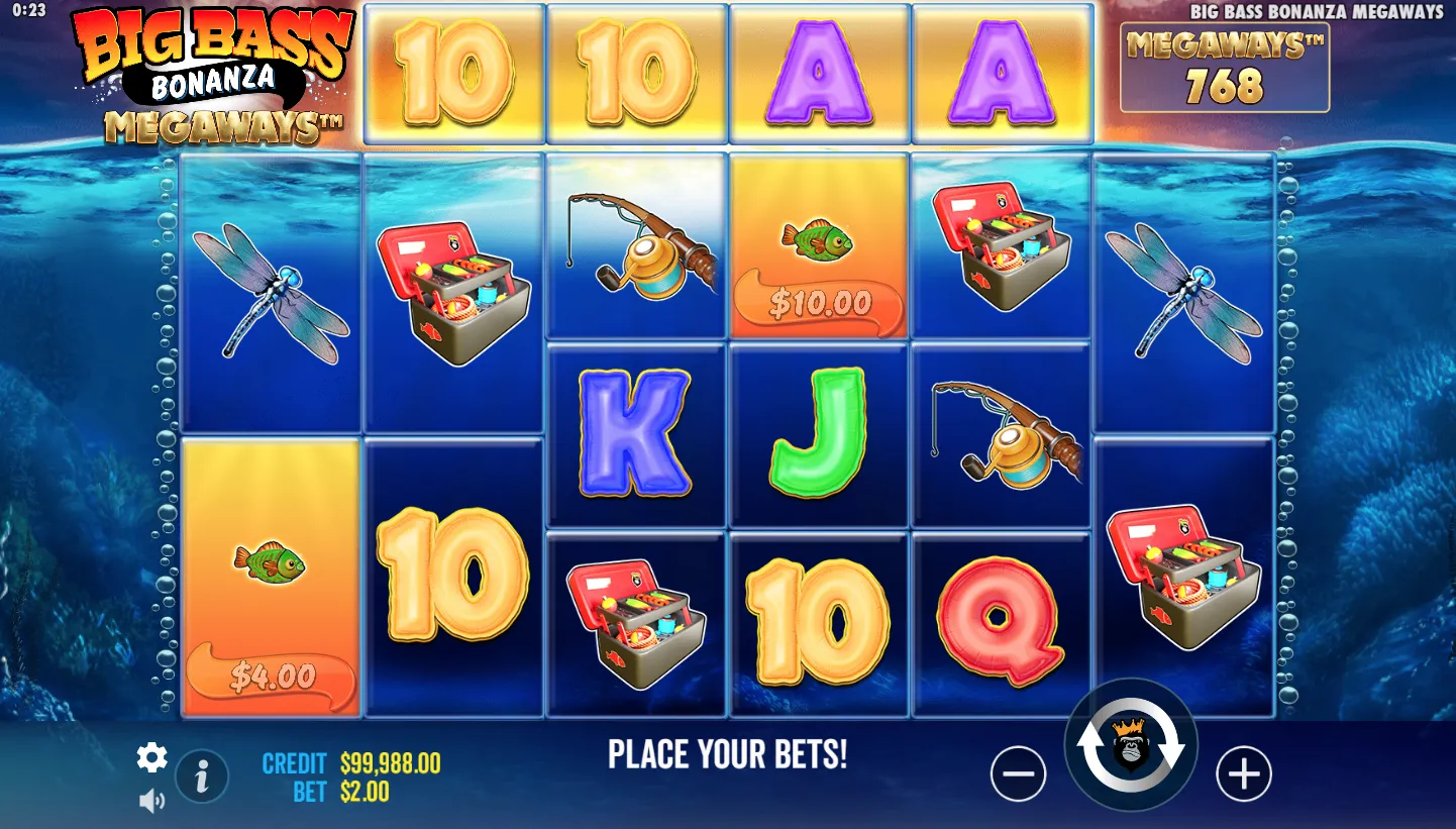 Big Bass Bonanza Megaways screenshot 3