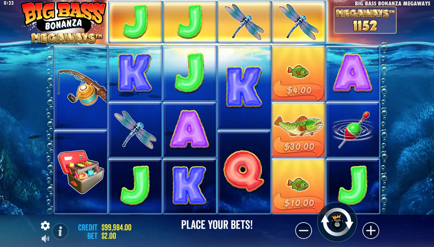 Big Bass Bonanza Megaways screenshot 4