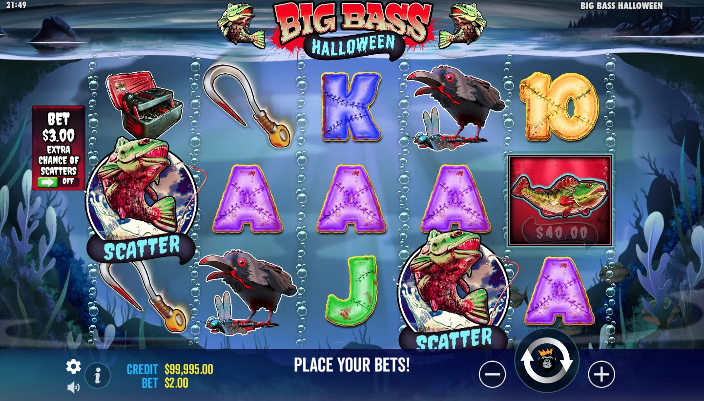 Big Bass Halloween screenshot 2