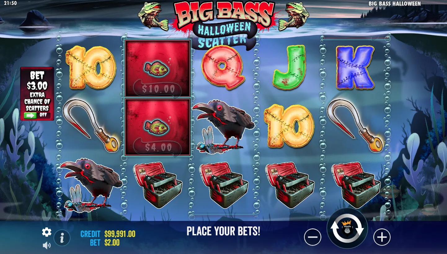 Big Bass Halloween screenshot 3