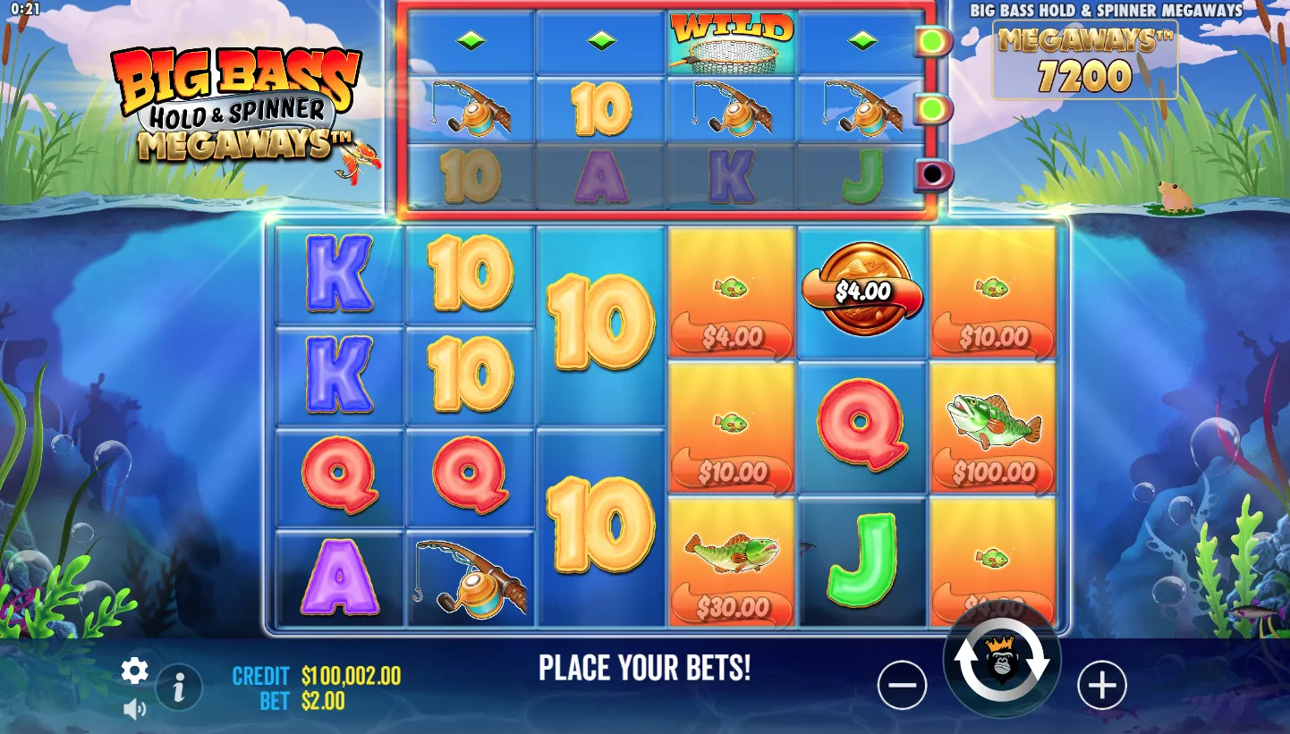 Big Bass Hold and Spinner Megaways screenshot 4