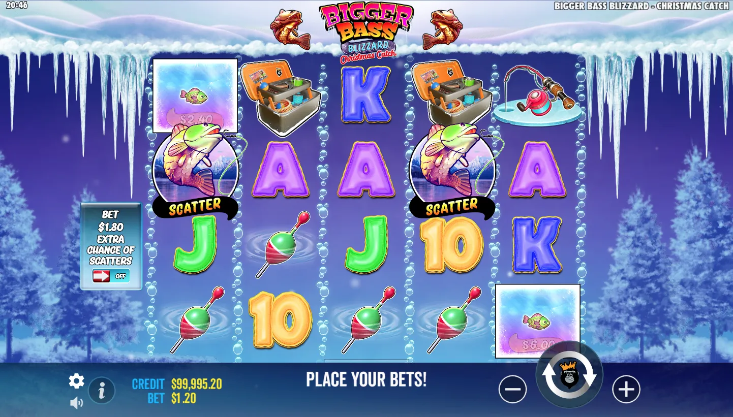 Bigger Bass Blizzard - Christmas Catch screenshot 2
