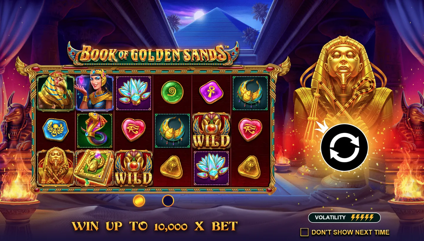 Book of Golden Sands game preview