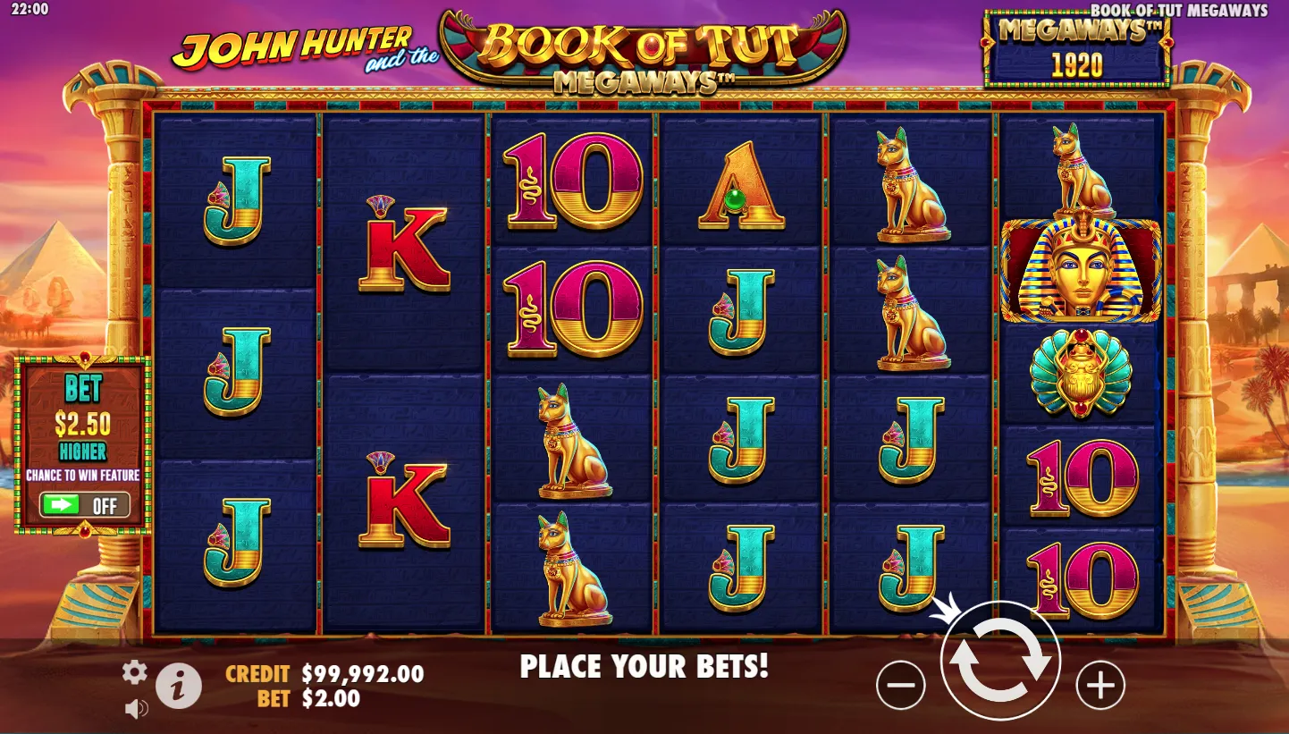 Book of Tut Megaways screenshot 2