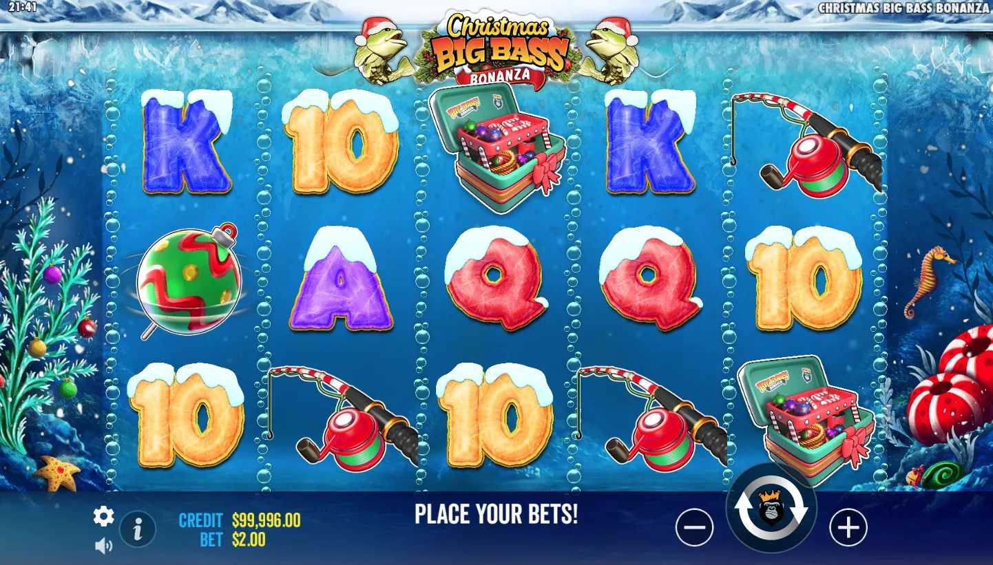 Christmas Big Bass Bonanza screenshot 2