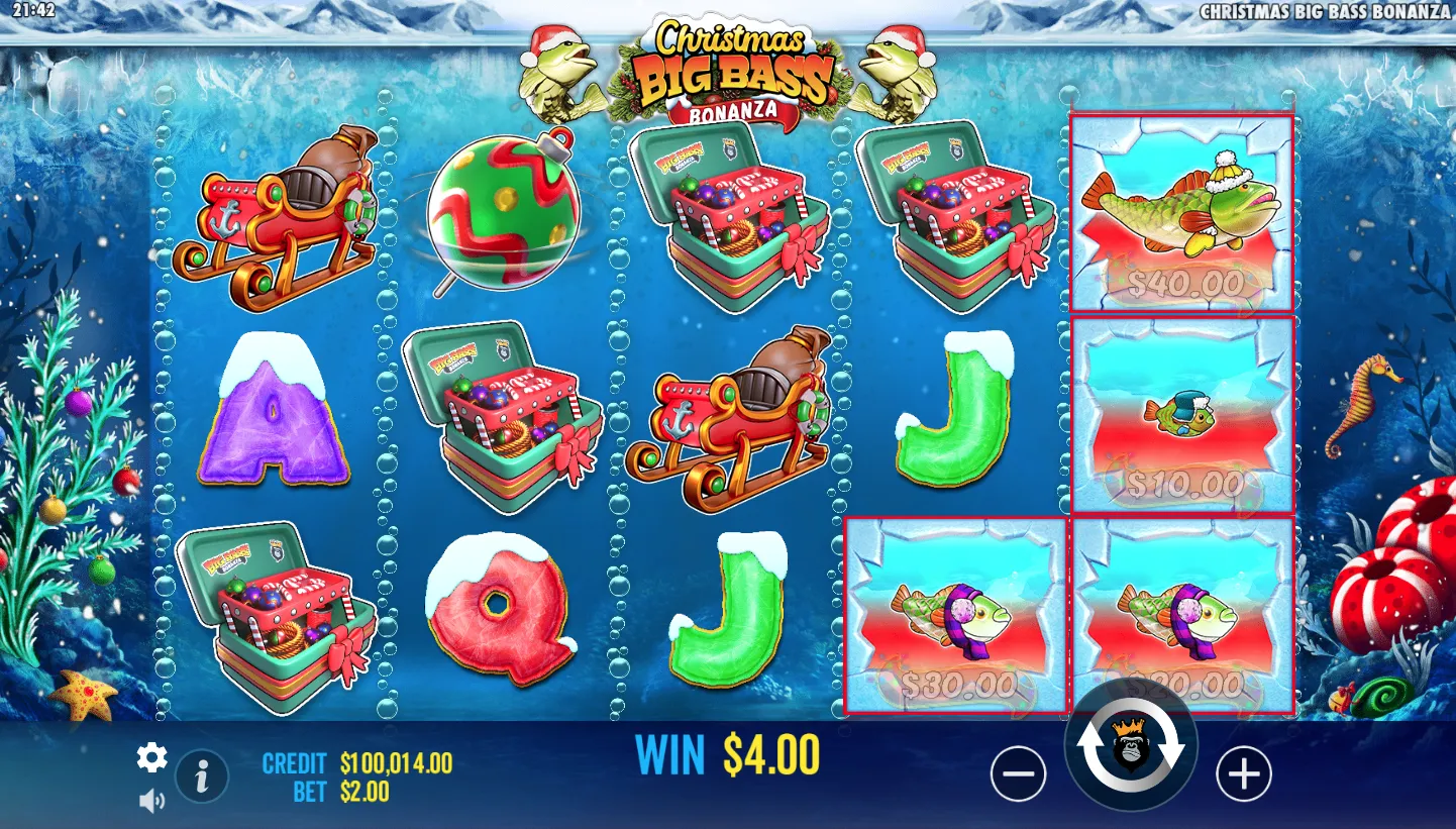 Christmas Big Bass Bonanza screenshot 5