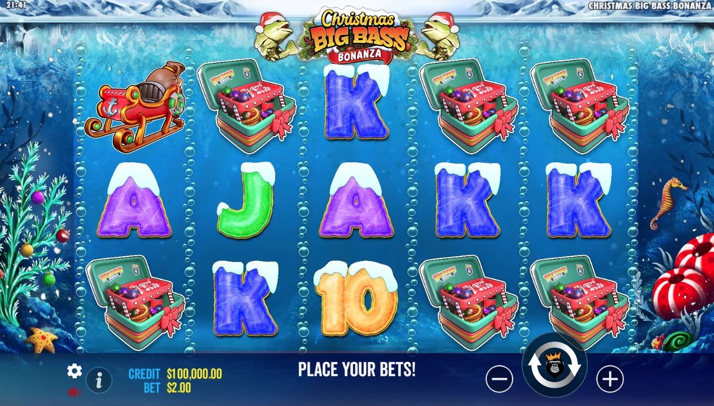 Christmas Big Bass Bonanza game preview