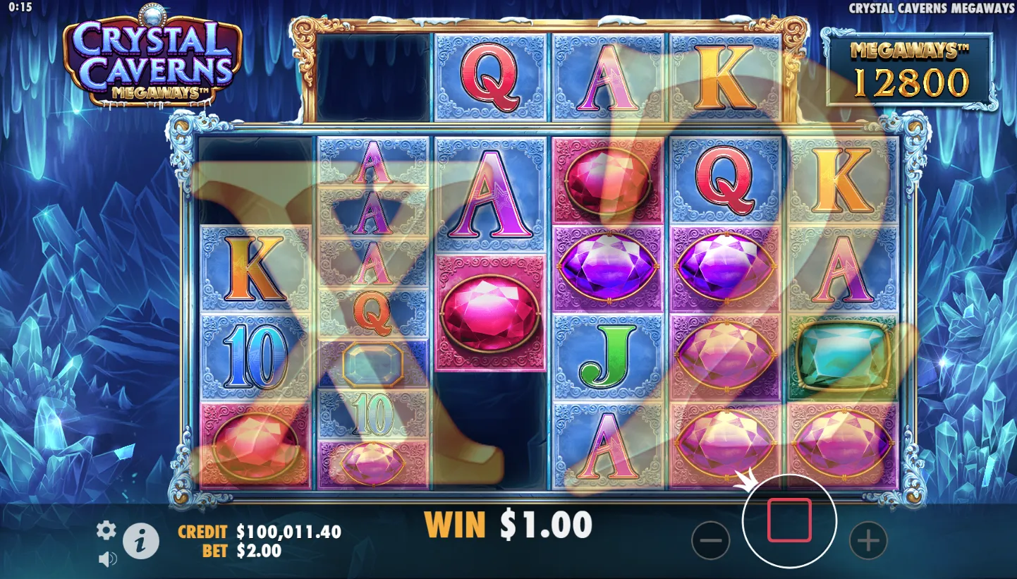 Crystal Cavern Megaways screenshot 3