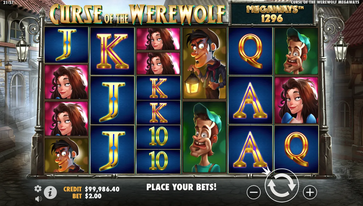 Curse of the Werewolf Megaways screenshot 4