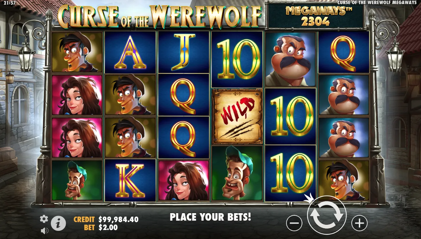 Curse of the Werewolf Megaways screenshot 5