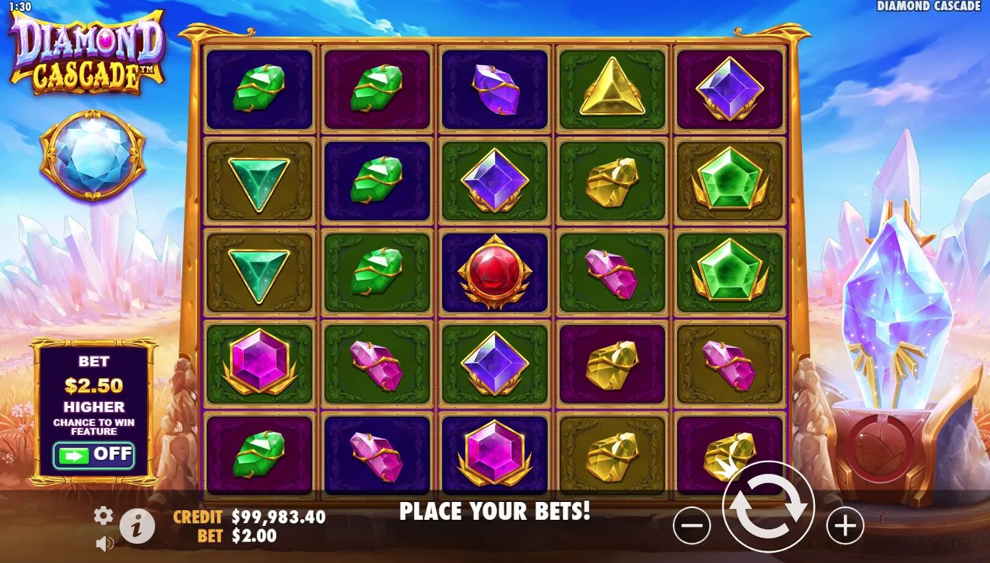 Diamond Cascade screenshot 4