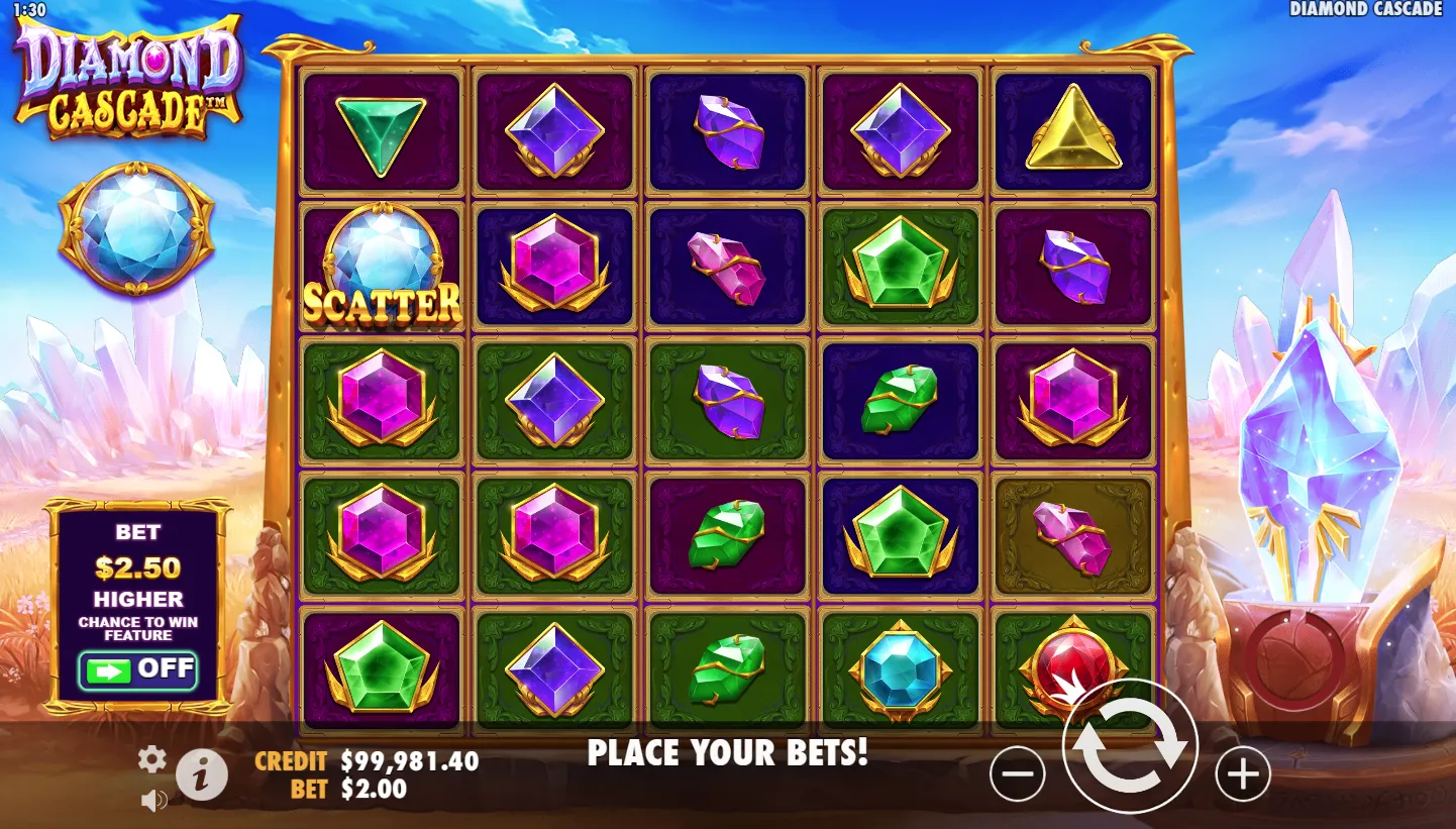 Diamond Cascade screenshot 5