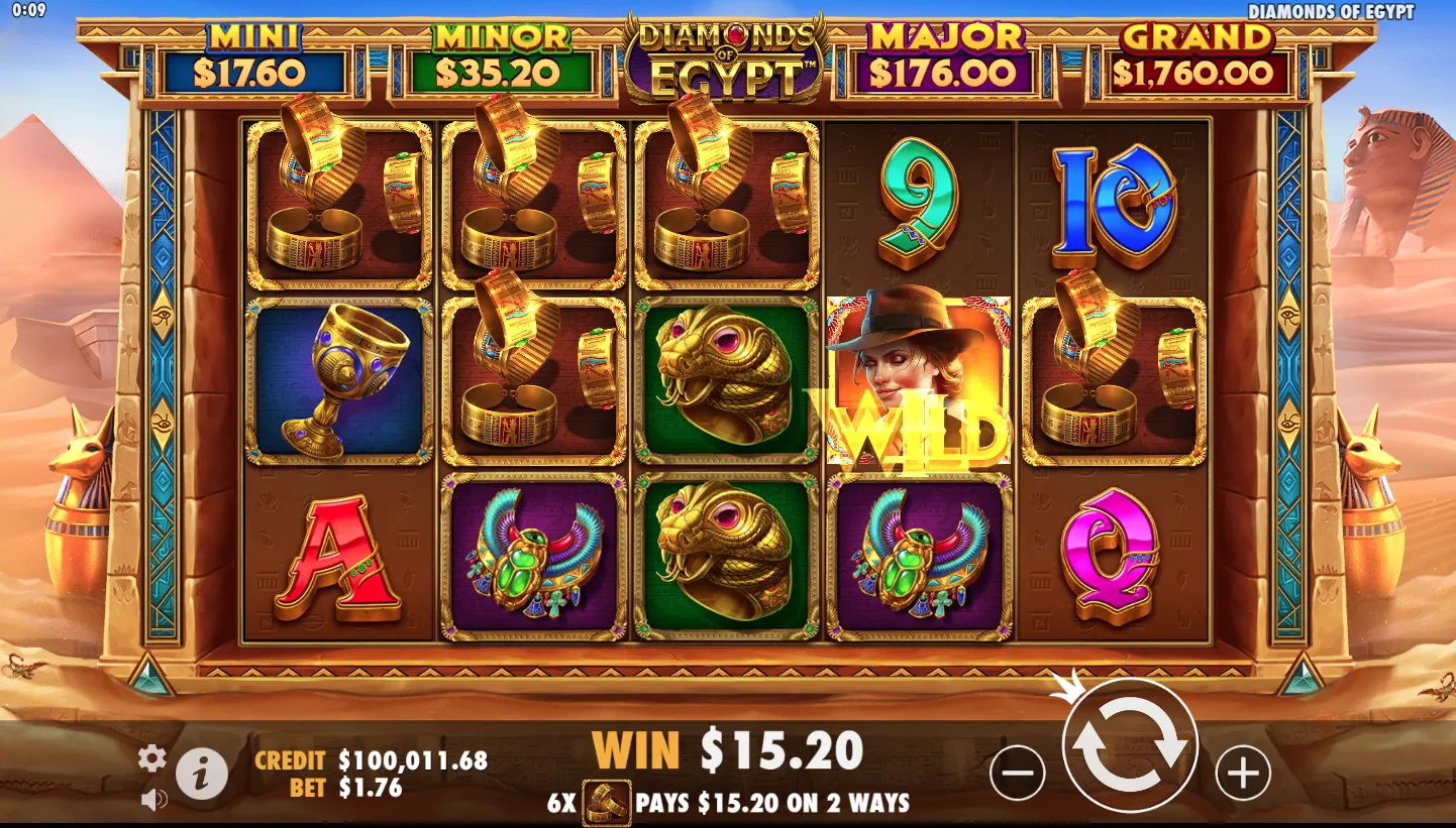 Diamonds Of Egypt screenshot 1