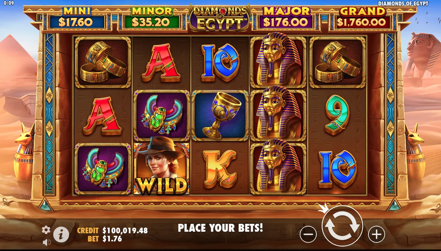 Diamonds Of Egypt screenshot 3