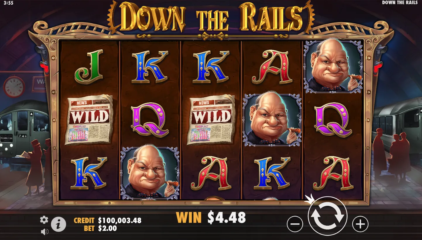 Down the Rails screenshot 1