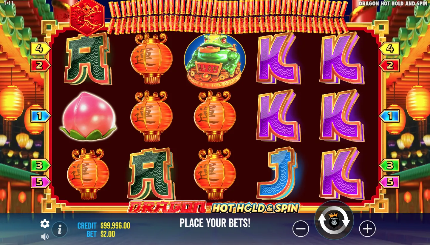Dragon Hot Hold and Spin screenshot 1