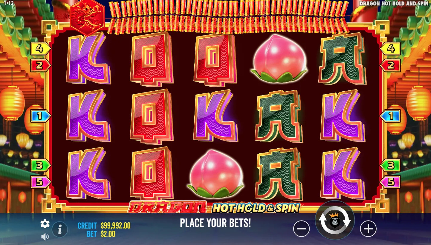 Dragon Hot Hold and Spin screenshot 2