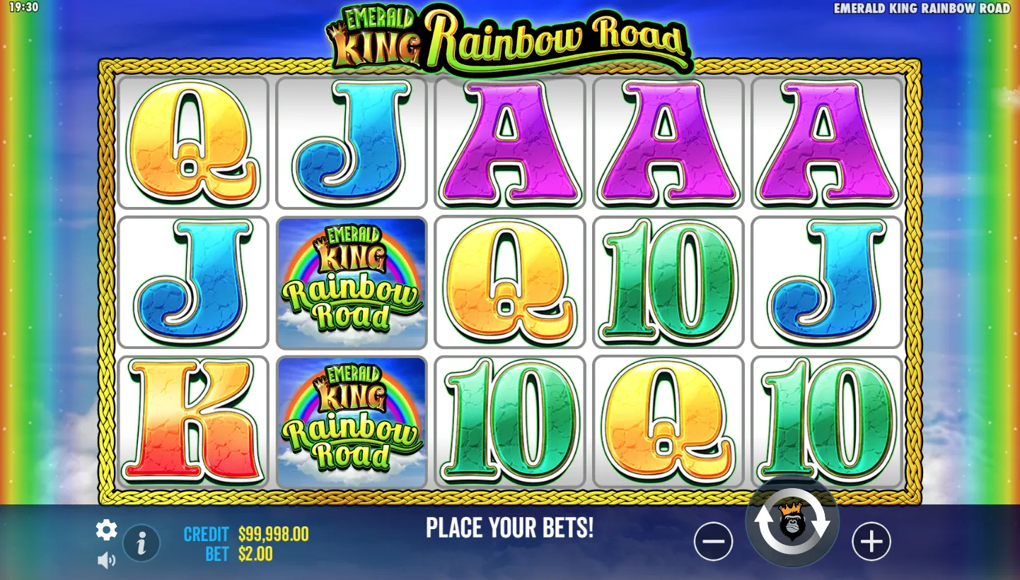 Emerald King Rainbow Road screenshot 2