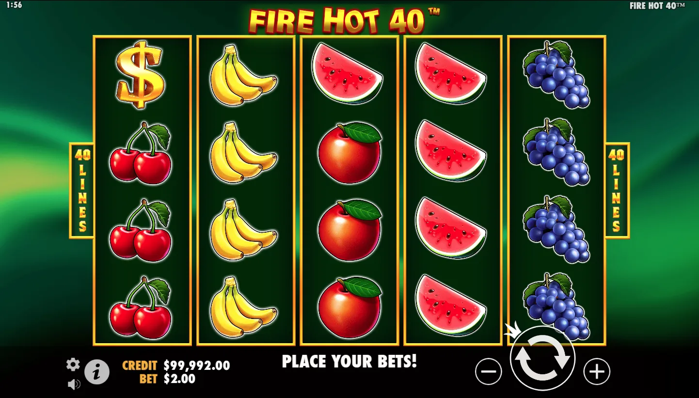 Fire Hot 40 screenshot 1