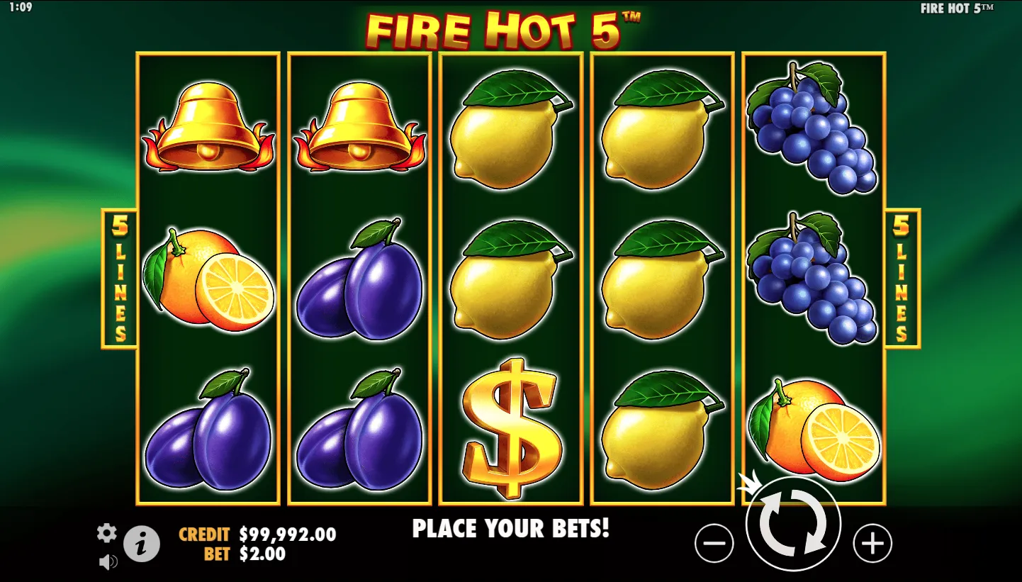 Fire Hot 5 screenshot 2