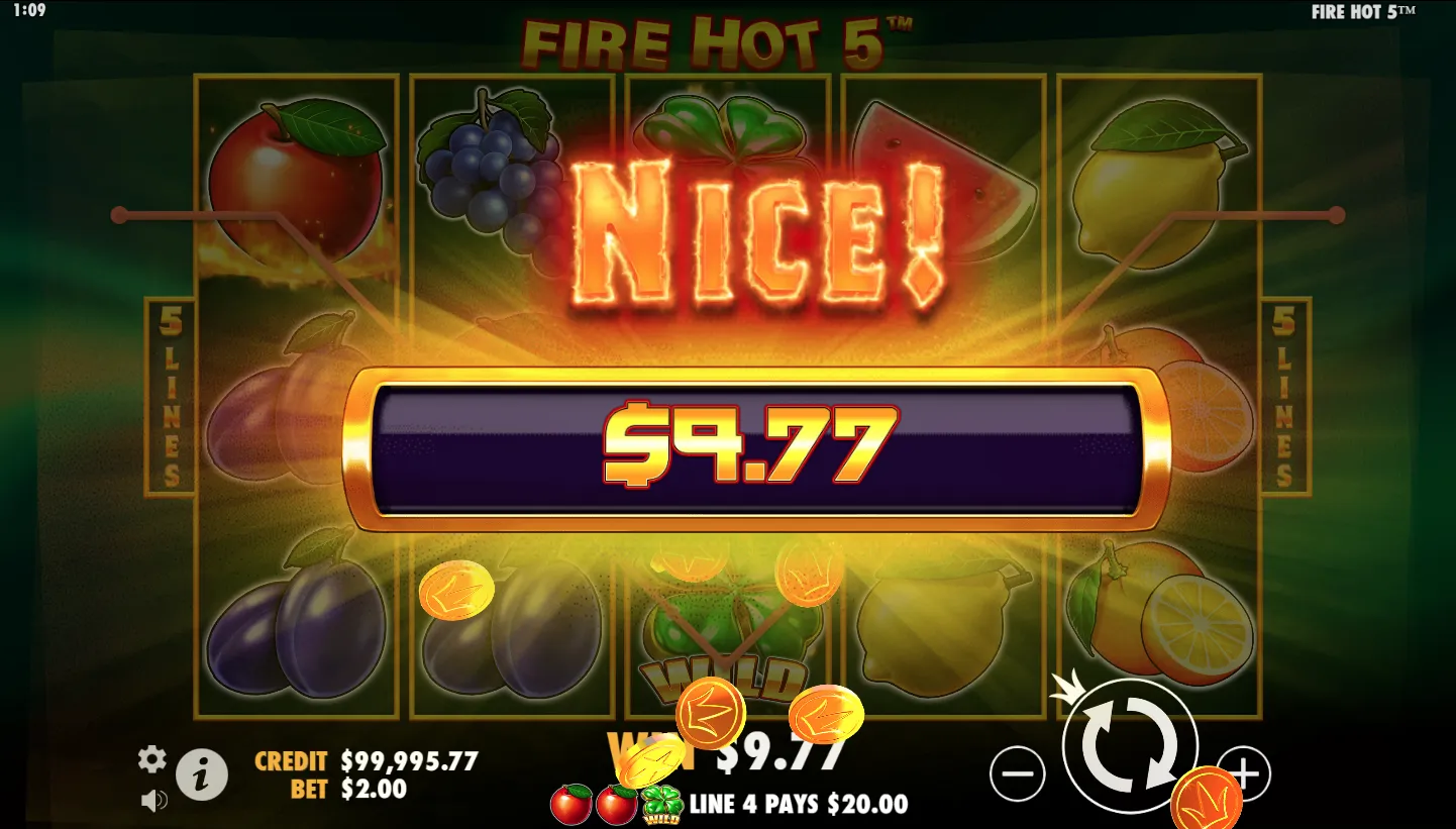 Fire Hot 5 screenshot 4