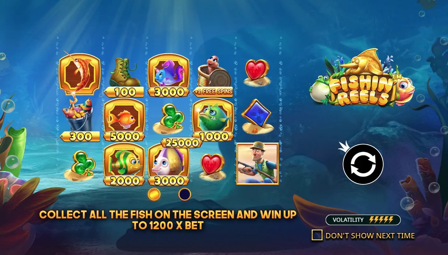 Fishin Reels game preview