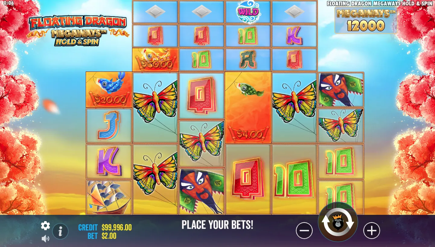 Floating Dragon Megaways screenshot 1