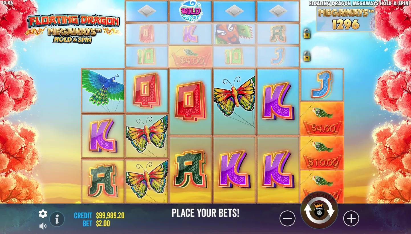 Floating Dragon Megaways screenshot 3