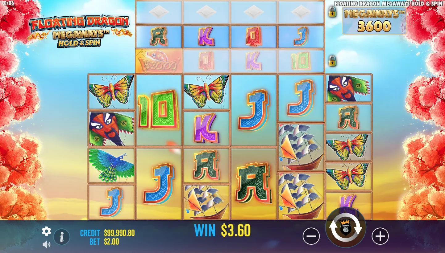 Floating Dragon Megaways screenshot 4