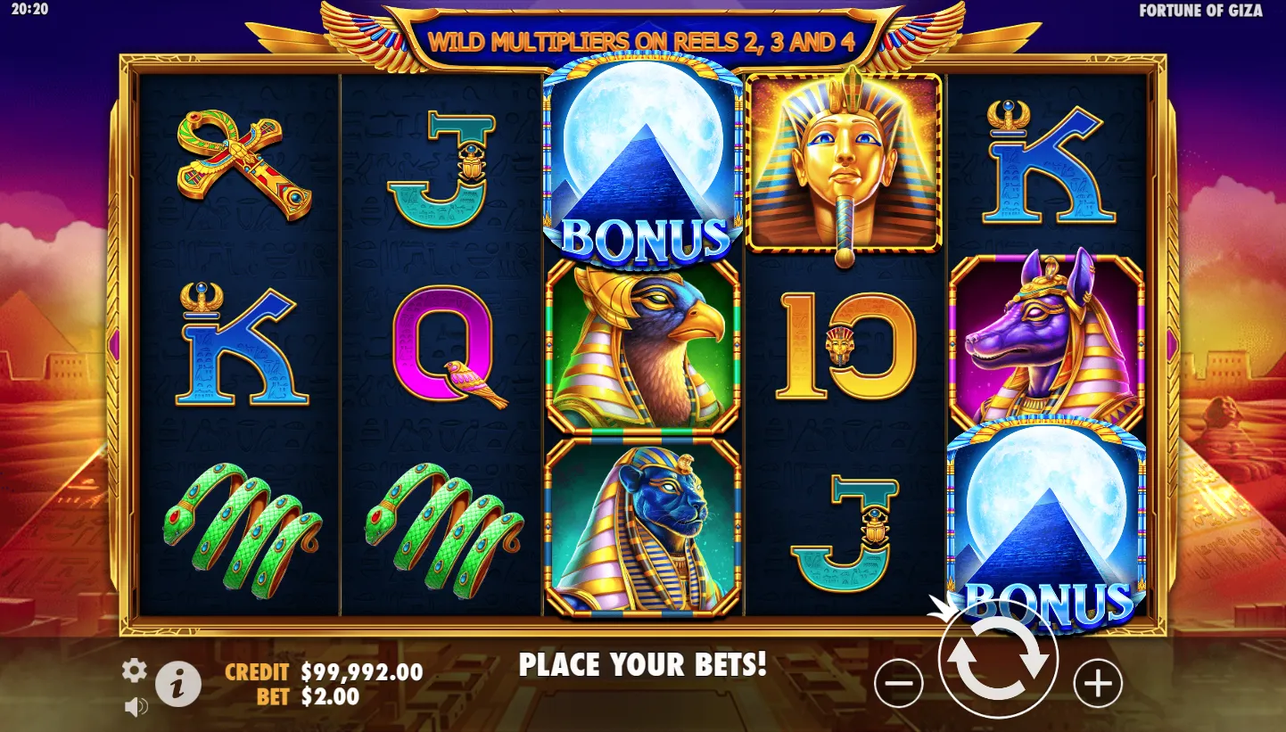 Fortune of Giza screenshot 1