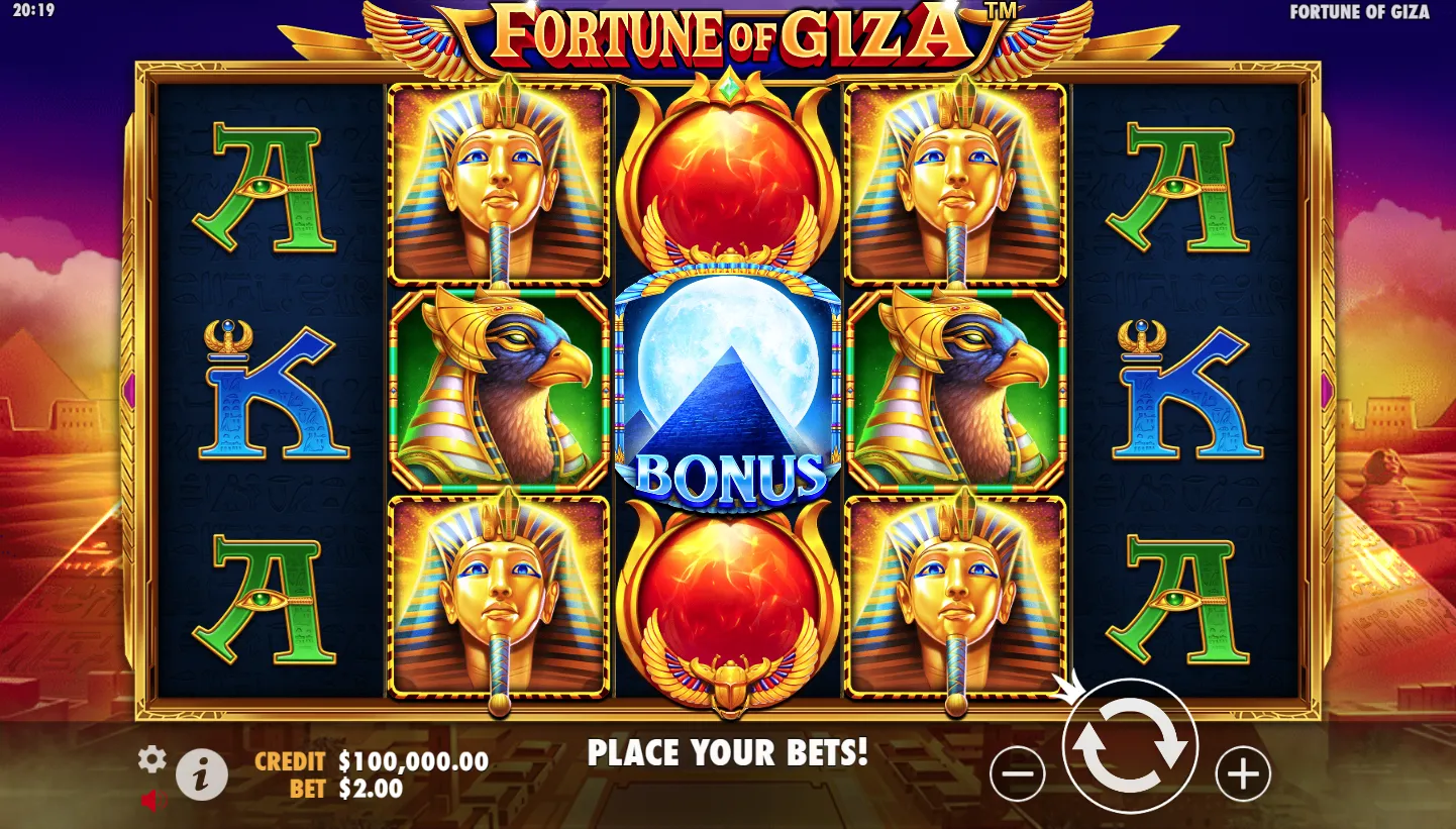 Fortune of Giza game preview